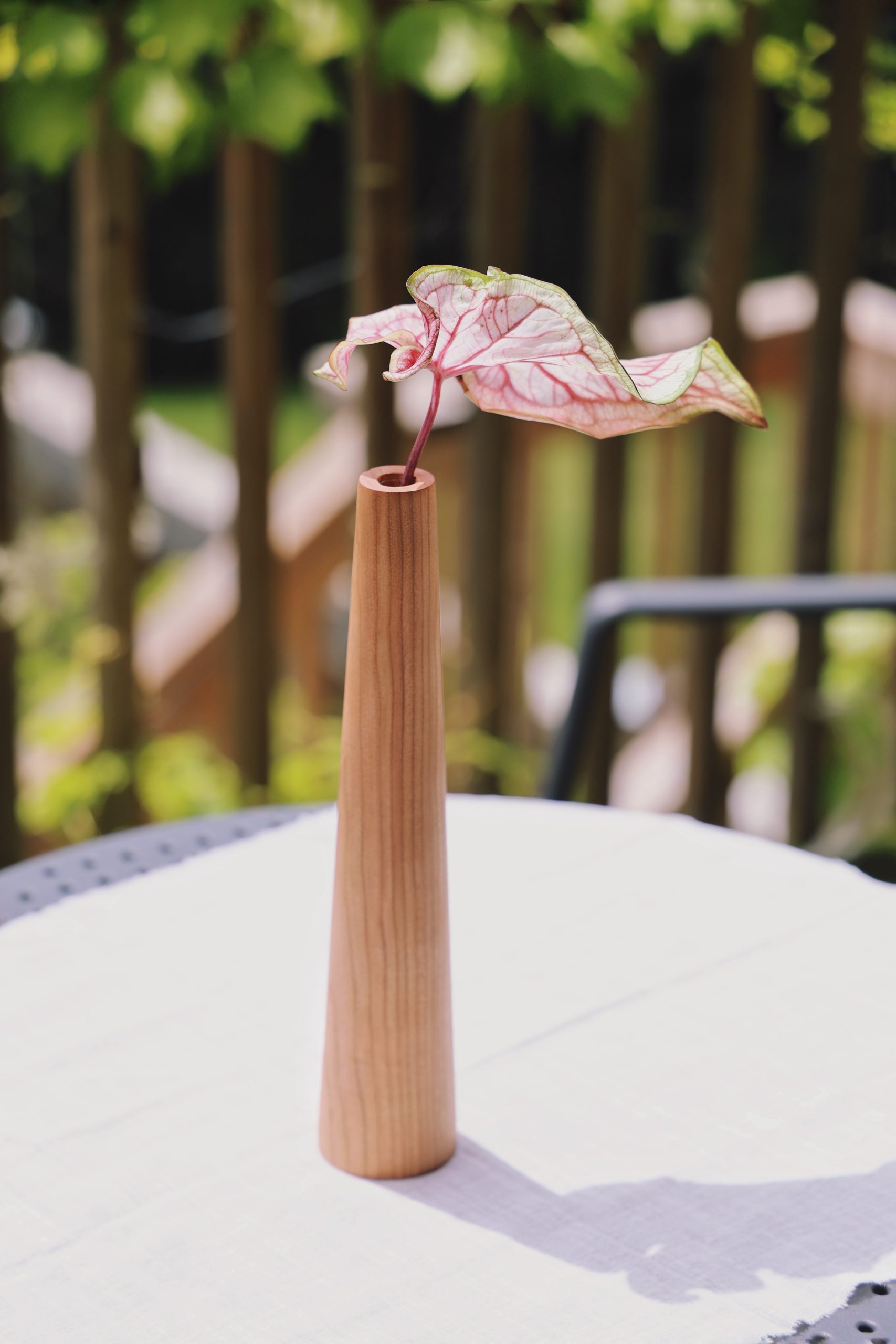 Cherry Wood Vase - Image 7