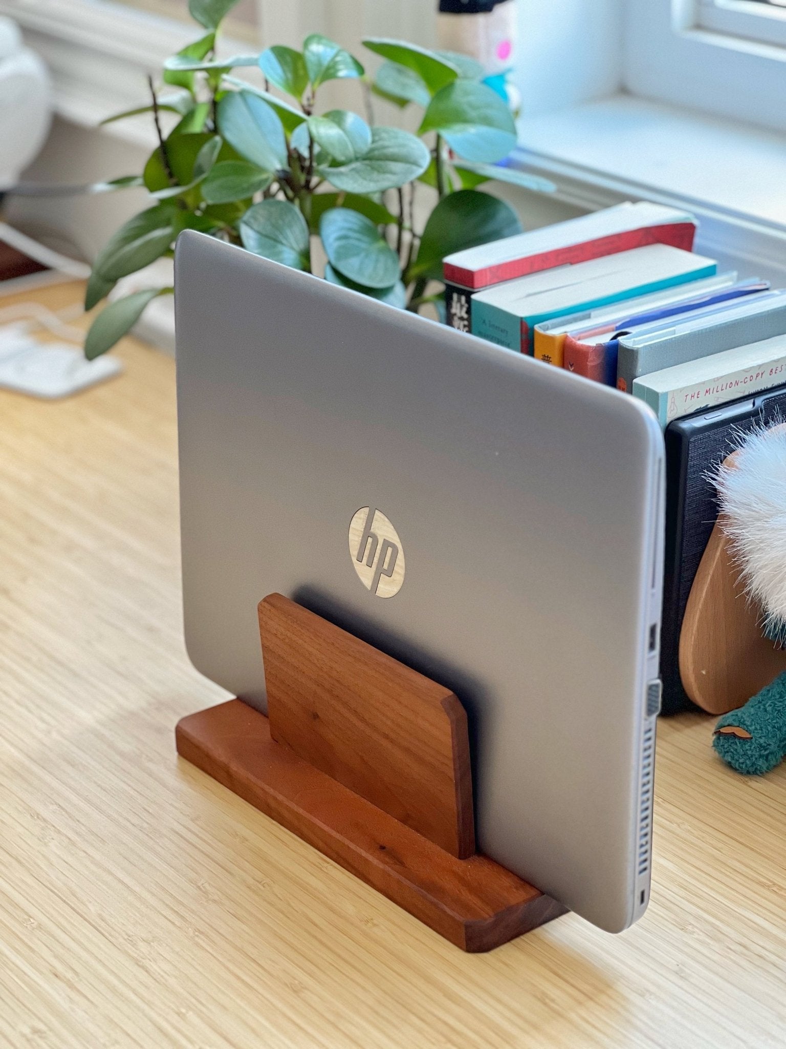 Black Walnut Laptop Stand