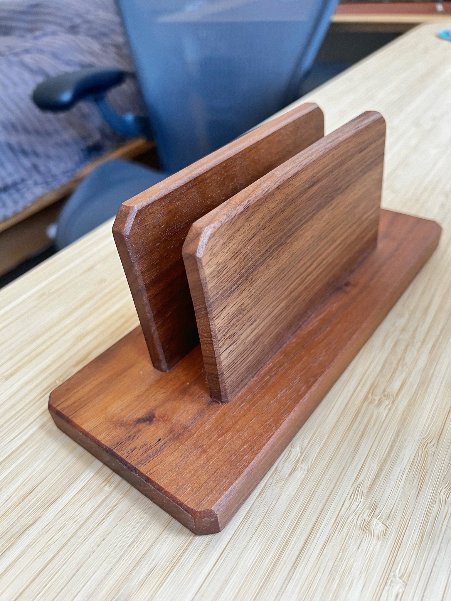 Black Walnut Laptop Stand - Image 4