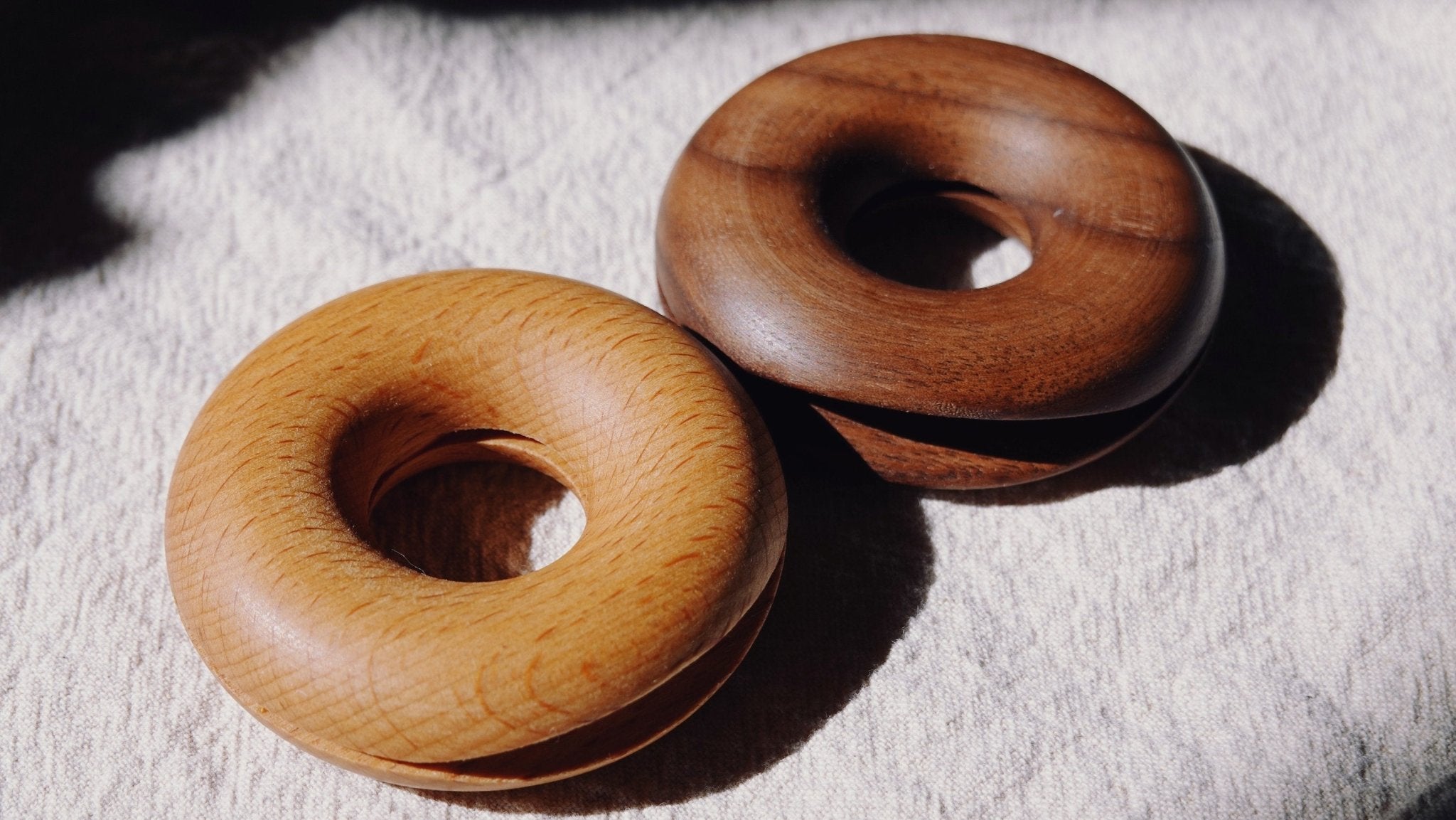 Wooden Donut Bag Clips- Set of 4 - Image 3