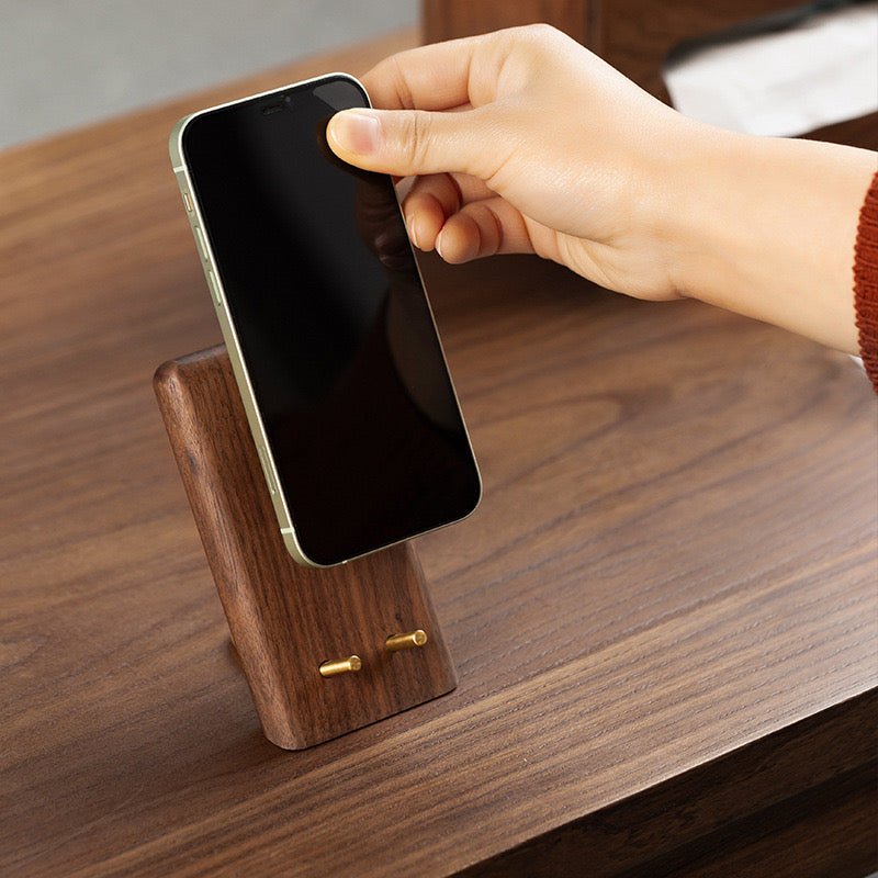 Solid Wood Phone Stand - Image 6