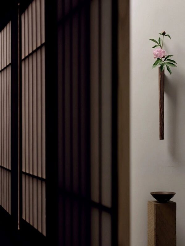 Wall Hanging Wood Vase